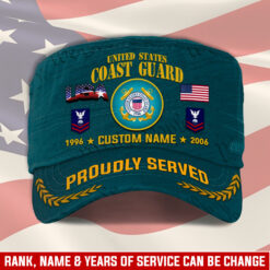 US Coast Guard, Thank a Veteran - Military Cap