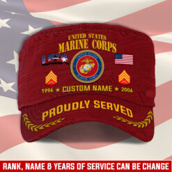 US Marine Corps, Honoring All Who Served - Military Cap