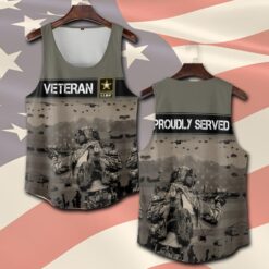 US Army, E 5 Army Sergeant - Tank-Top