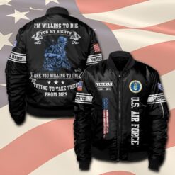 US Air Force , E 5 Air Force Staff Sergeant - Bomber Jacket
