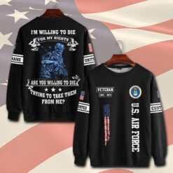 US Air Force , Aim High … Fly-Fight-Win - Sweatshirt
