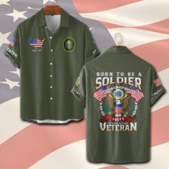 US Army, Remember - Honor - Respect - Short Sleeve Button Shirt