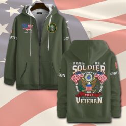 US Army, O 5 Army Lieutenant Colonel - Zip Hoodie