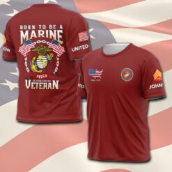 US Marine Corps, E 7 Marines Gunnery Sergeant - T-Shirt