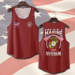 US Marine Corps, Proud Veteran - Tank-Top