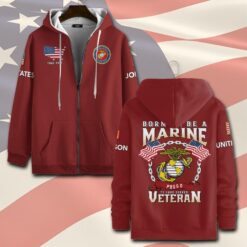 US Marine Corps, Semper Fidelis - Zip Hoodie