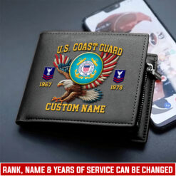 US Coast Guard, E 3 Red - Man Wallet
