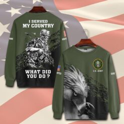 US Army, Duty, Honor, Country - Sweatshirt