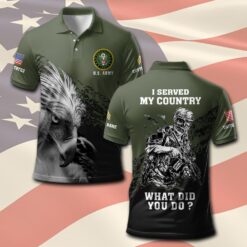 US Army, No One Gets Left Behind - Polo Shirt