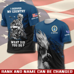 US Air Force , E 8 Air Force First Sergeant - T-Shirt