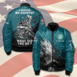 US Coast Guard, No One Gets Left Behind - Bomber Jacket