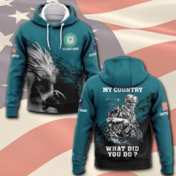 US Coast Guard, E 6 Red - Hoodie