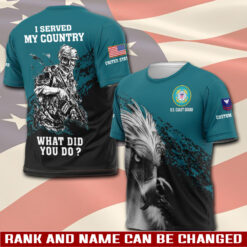 US Coast Guard, E 4 Gold - T-Shirt