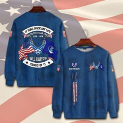 US Air Force , No One Fights Alone - Sweatshirt