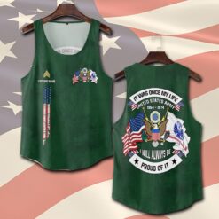 US Army, E 5 Army Specialist - Tank-Top