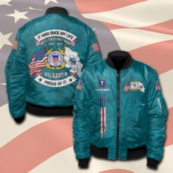 US Coast Guard, Freedom Isn't Free - Bomber Jacket