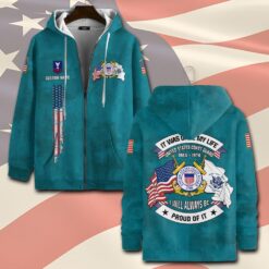 US Coast Guard, Honor The Fallen - Zip Hoodie