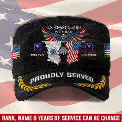 US Coast Guard, E 3 Blue - Military Cap