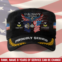 US Navy, E 3 Red - Military Cap