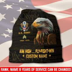 US Army, E 8 Army Master Sergeant - Full-Printed Beanie Hat