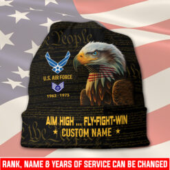 US Air Force , Life And Pride - Full-Printed Beanie Hat