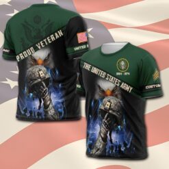 US Army, E 6 Army Staff Sergeant - T-Shirt