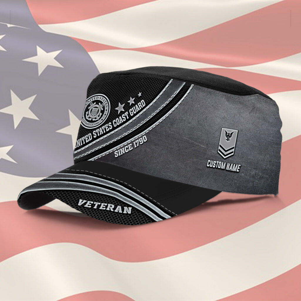 Us Coast Guard, Life And Pride – Military Cap – Proud Us Veteran