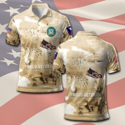 US Coast Guard, Born Ready - Polo Shirt