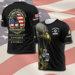 US Army, E 8 Army Master Sergeant - T-Shirt