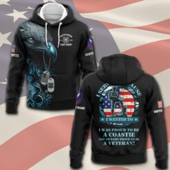 US Coast Guard, E 5 Gold - Hoodie