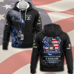 US Navy, Life And Pride - Hoodie