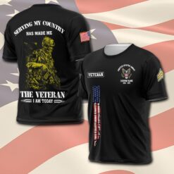 US Army, E 6 Army Staff Sergeant - T-Shirt