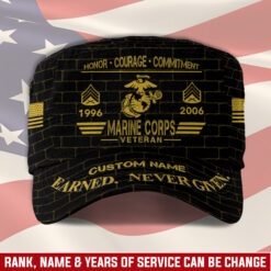 US Marine Corps, O 3 Marines Captain - Military Cap