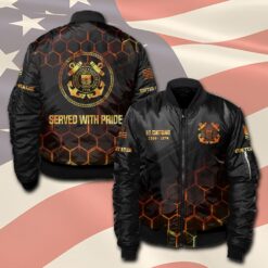 US Coast Guard, Born Ready - Bomber Jacket