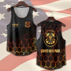 US Coast Guard, Honor, Duty, Service - Tank-Top