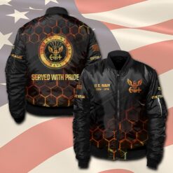 US Navy, Honoring All Who Served - Bomber Jacket