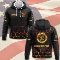 US Navy, Duty, Honor, Country - Hoodie