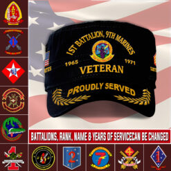 Marine Battalion, Served With Pride - Military Cap