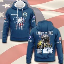US Air Force , American By Birth, Veteran By Choice - Hoodie