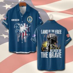 US Air Force , E 5 Air Force Staff Sergeant - Short Sleeve Button Shirt