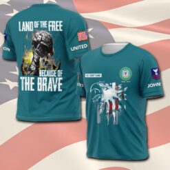 US Coast Guard, E 4 Gold - T-Shirt