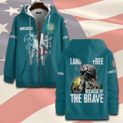 US Coast Guard, Lest We Forget - Zip Hoodie