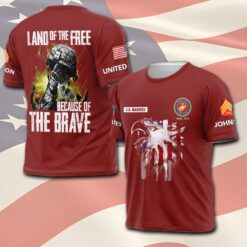 US Marine Corps, Honor, Duty, Service - T-Shirt