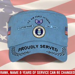 US Air Force , E 7 Air Force First Sergeant - Military Cap