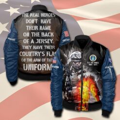 US Air Force , Service Before Self - Bomber Jacket