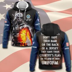 US Air Force , Land Of The Free, Because Of The Brave - Hoodie
