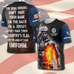 US Air Force , Land Of The Free, Because Of The Brave - T-Shirt