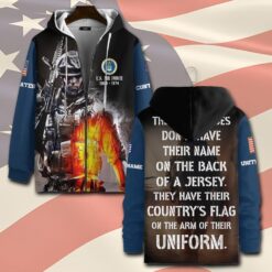 US Air Force , O 3 Air Force Captain - Zip Hoodie