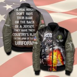 US Army, E 7 Army Master Specialist - Bomber Jacket