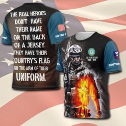 US Coast Guard, E 5 Red - T-Shirt